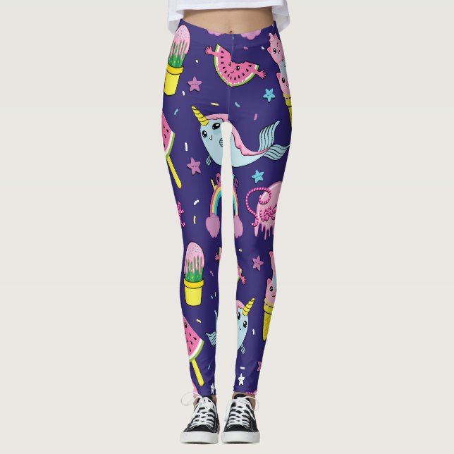 Glass: Cute Seamless Leggings (Framsida)