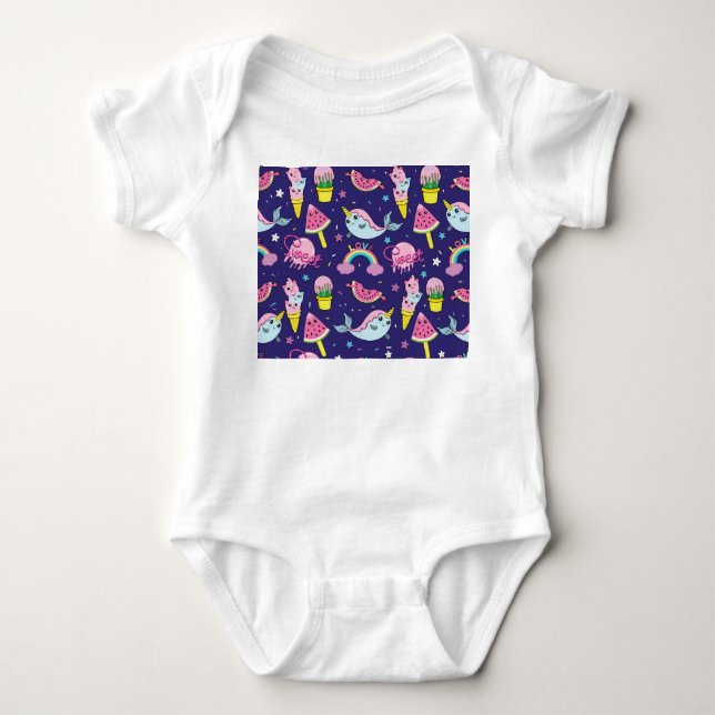 Glass: Cute Seamless T Shirt (Framsida)