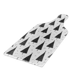 Glass Cutting Board - Christmas Pattern