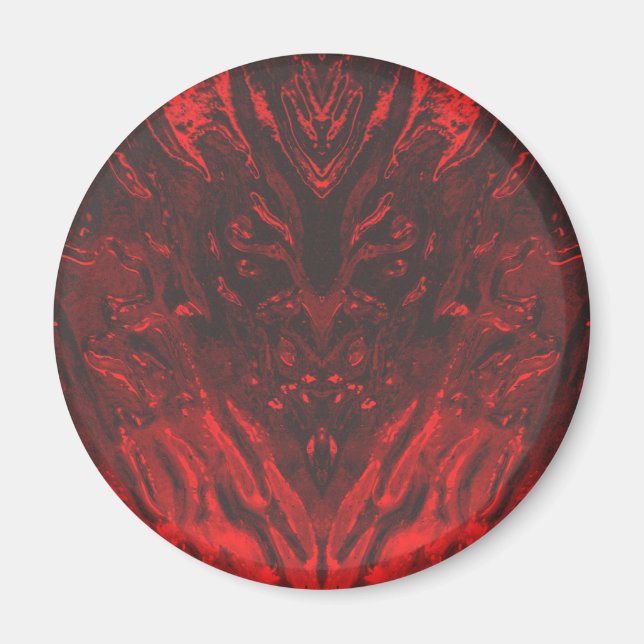 GLASS DEMON MAGNET (Framsidan)