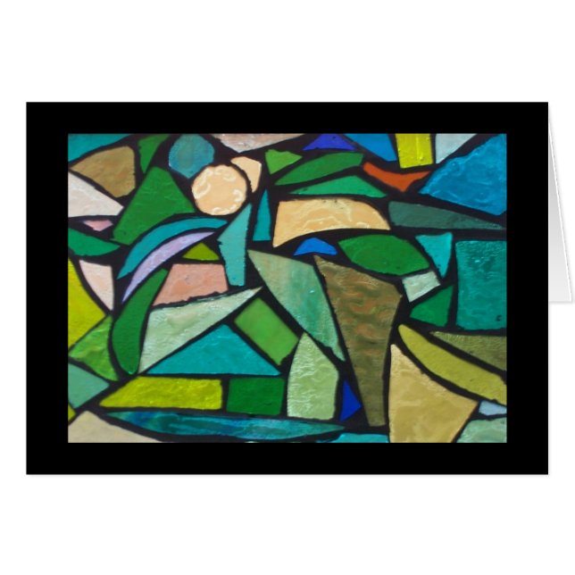 Glass djungel OBS kort (Framsidan Horizontal)