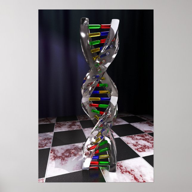 Glass-DNA Poster (Framsidan)