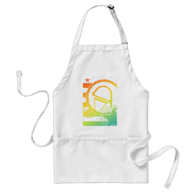 glass dripz förkläde (Framsidan)