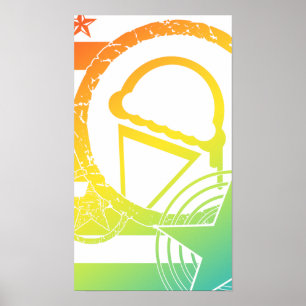glass dripz poster