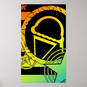 glass dripz poster