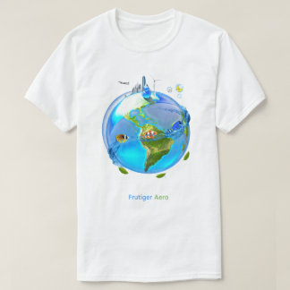 Glass Earth Frutiger Aero T Shirt