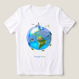 Glass Earth Frutiger Aero ( V2 ) T Shirt