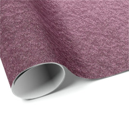 Glass Elegant Urban Metallic Burgundy Beet Presentpapper