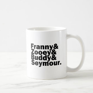 Glass familj kaffemugg