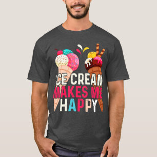 Glass får mig att lycklig t shirt