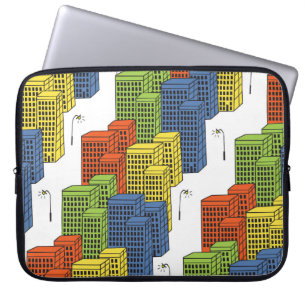 Glass Flaskor, Abstrakt Mönster Design. Laptop Fodral