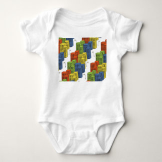 Glass Flaskor, Abstrakt Mönster Design. T Shirt