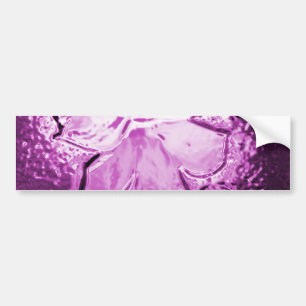 Glass Flower Lila Bildekal