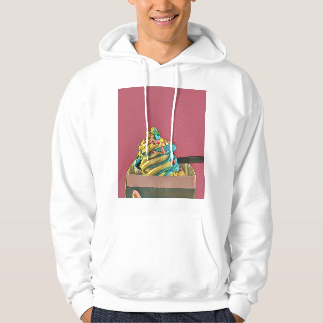Glass för barn hoodie (Framsida)