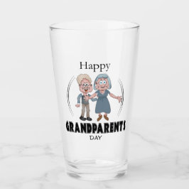 Glass för lycklig-morföräldrars dag glaskopp