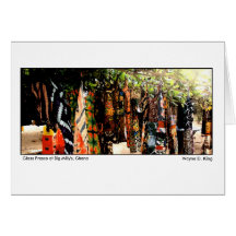 Glass Fresco at Big Millys, Ghana