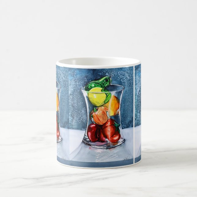 Glass fruktmugg kaffemugg (Center)