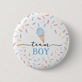 Glass Gender Reveal Team Boy Knapp