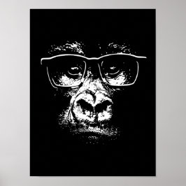 Glass Gorilla Poster