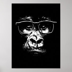 Glass Gorilla Poster