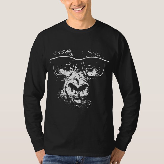 Glass Gorilla Tee Shirt (Framsida)