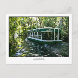 Glass Grund Boat Vykort