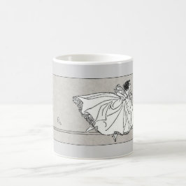 Glass häftklammermatarevintageCinderella mugg
