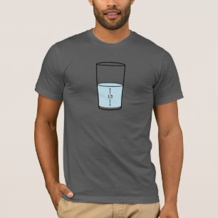 Glass halvfullt - optimism t shirt