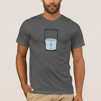 Glass halvfullt - optimism t shirt