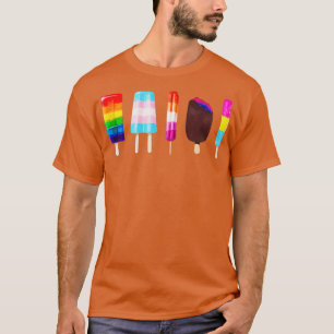 Glass HBT Gay pride Bisexual Lesbisk Rainbow T Shirt