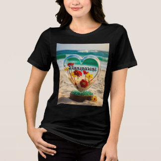 Glass Heart Garden från Sea Bella+Canvas Women's T Shirt