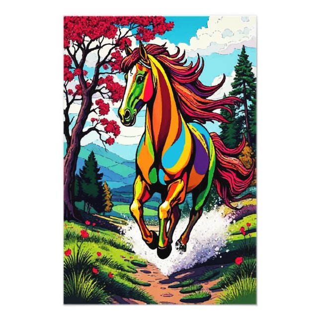 GLASS HORSE FOTOTRYCK (Framsidan)