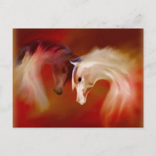 "Glass Horses" ~ Vykort
