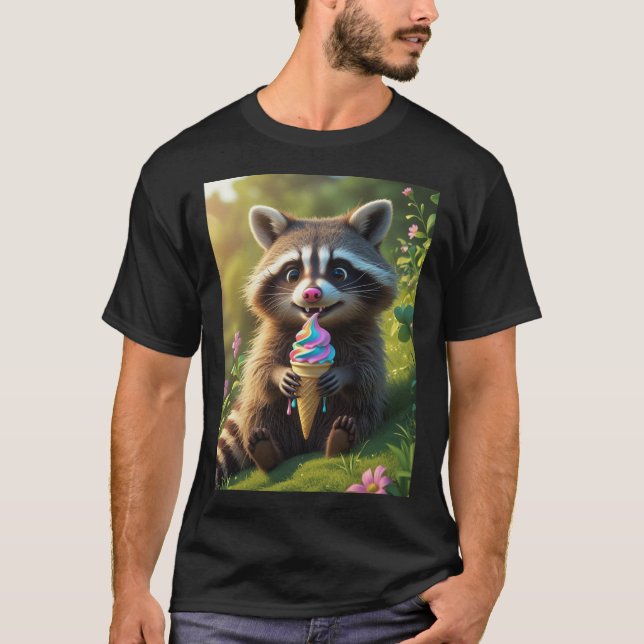 glass i kapplöpningssäckar t shirt (Framsida)