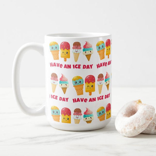 glass kaffemugg (Med munk)