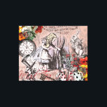 Glass konst äventyr illustration underland canvastryck<br><div class="desc">Alice Äventyr i Underlandets originalillustrationer finns i den här gåvan, från Alice tittar genom gardinen, Mad Hatter och White Rabbit. De här bilder kommer från det ursprungliga bokar, där de hade en kanin hål, Mad Tea Party, och ger en fantastisk gåva till Alice i underlandets entusiaster i ditt liv, till...</div>