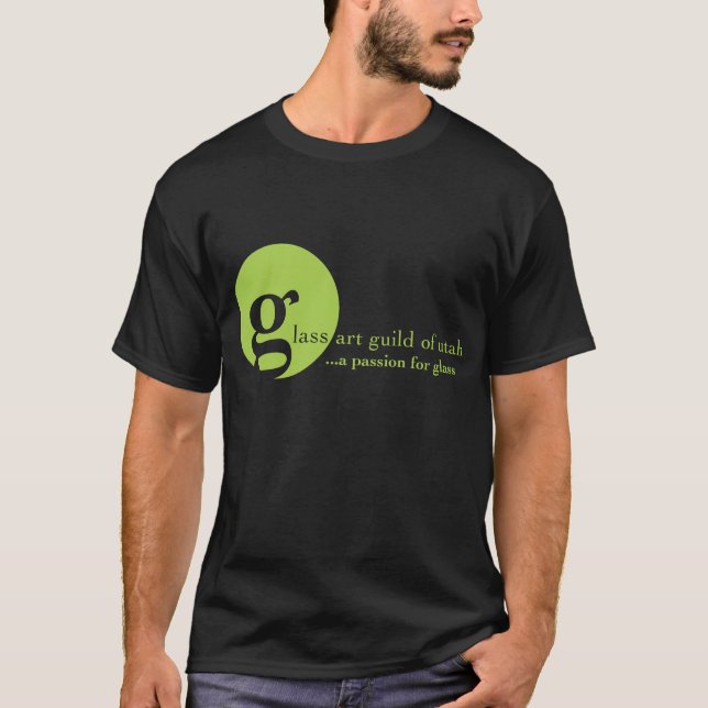 Glass konstskrå av Utah manar T T-shirt (Framsida)