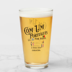 Glass Kopp com um Portugues por perto