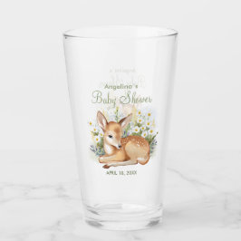 Glass Kopp för babydusch.