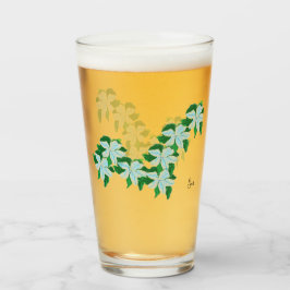 Glass Kopp: Fower från Grekland Glaskopp