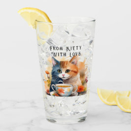 Glass Kopp - Kattunge Gift