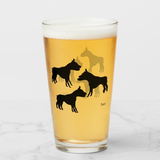 Glass Kopp: törst Glaskopp (Framsida fylld)