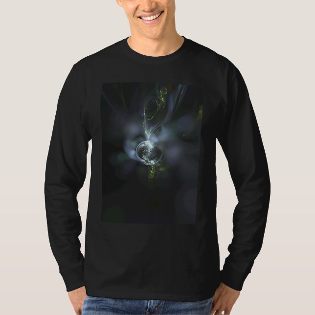 Glass Like  Fractal T Shirt (Framsida)