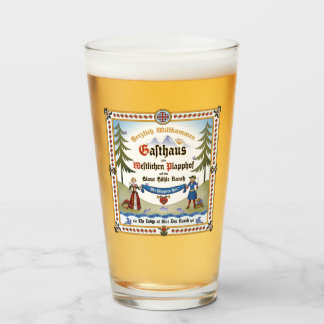 Glass ~ Lodge Signage Glaskopp