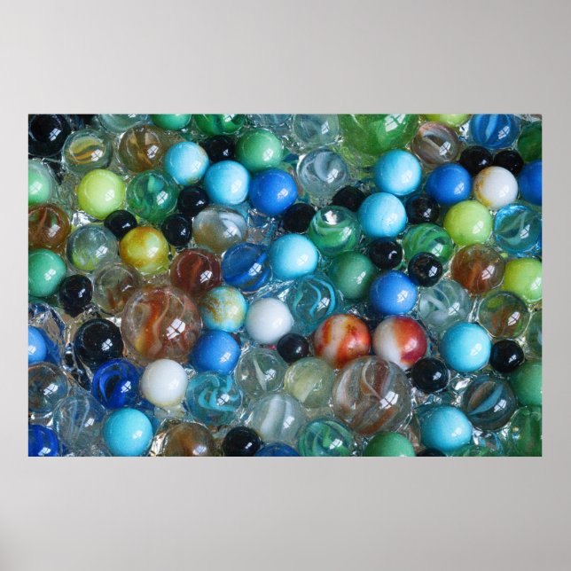 Glass Marbles Poster (Framsidan)