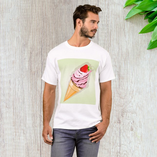 Glass med jordgubbsbär t shirt (Skapare uppladdad)