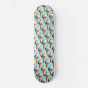 Glass Mini Skateboard Bräda 18,5 Cm