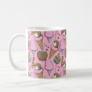 Glass mönster Lollies mönster Lollipop 26 Kaffemugg