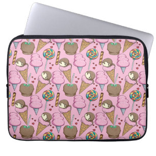 Glass mönster Lollies mönster Lollipop 26 Laptop Fodral