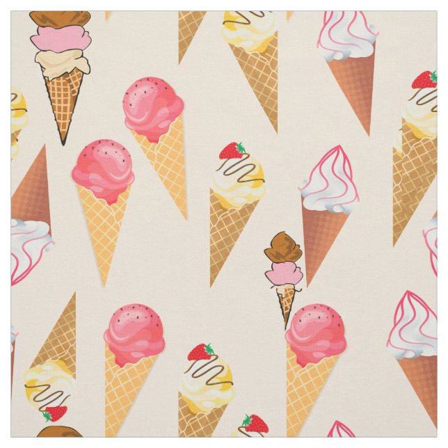 Glass Mönster Tyg (Provkarta)